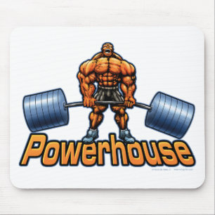 発電所Deadlift マウスパッド