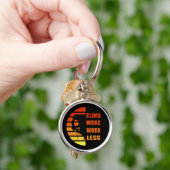 登やる気を起こさせる引用文 キーホルダー (手)