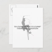 登るか登らないか… ポストカード (正面/裏面)
