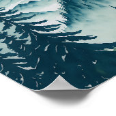 登るのが難しいから眺望が最高のできる ポスター (角)