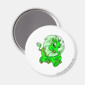 登夢白熱［赤熱］光を放つ マグネット (正面/裏面)