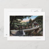 登山からCloudlandビュー ポストカード (正面/裏面)