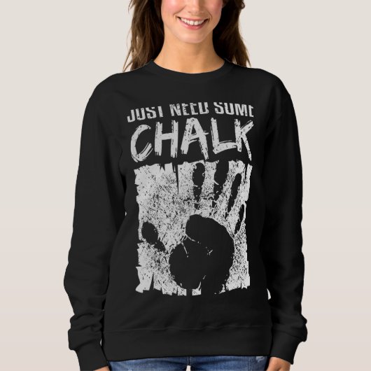 登山のボルダリング登山だけで必要もっと スウェットシャツ (正面)