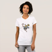 登山の天使のWomen´sのティー Tシャツ (正面フル)