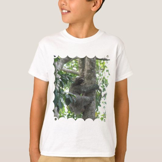 登山の怠惰の青年Tシャツ Tシャツ (正面)