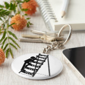 登山の成功 キーホルダー (側面)