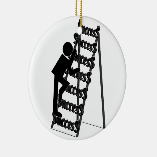 登山の成功 セラミックオーナメント (右)