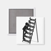 登山の成功 マグネット (正面/裏面)