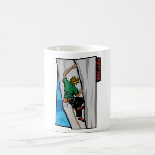 登山の花こう岩のマグ コーヒーマグカップ