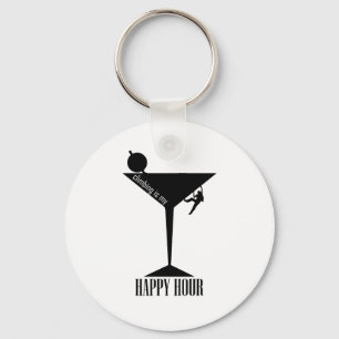 登山は私の幸せ キーホルダー