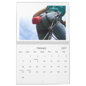 登山は2010年せびります カレンダー (2月 2027)