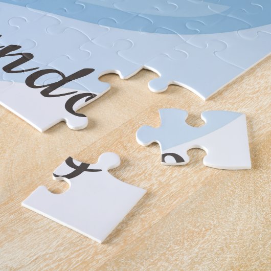 登山アスノーマウンテンエクストリームウィンタースポーツ名 ジグソーパズル (側面)