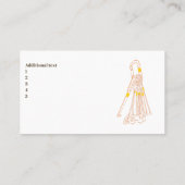 登山インストラクター名刺 名刺 (裏面)