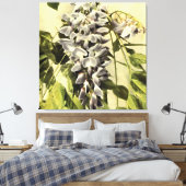 登山ウィンブロンウィステリアつる植物アクリル絵画ズ キャンバスプリント (インサイチュ (寝室))