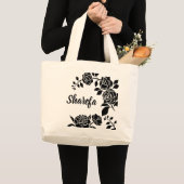 登山エレガントバラトートバッグ ラージトートバッグ (正面(商品))