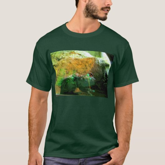 登山カエルCB Tシャツ (正面)