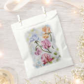 登山カラフルスイートピーフローラーサンキュー フェイバーバッグ (クリップ留めされた状態)