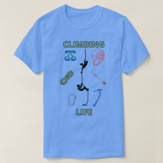 登山クラシックライフTシャツ Tシャツ (デザイン正面)
