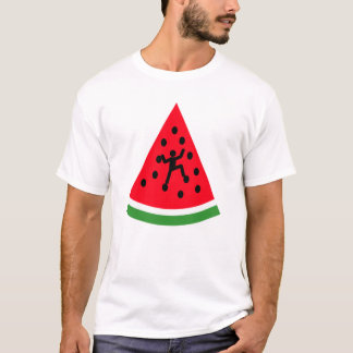 登山スイカ部2 Tシャツ