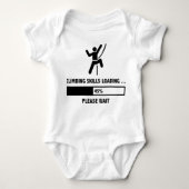 登山スキルのロード ベビーボディスーツ (正面)