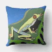 登山ツリーカエル クッション (裏面)