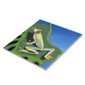 登山ツリーカエル タイル (側面)