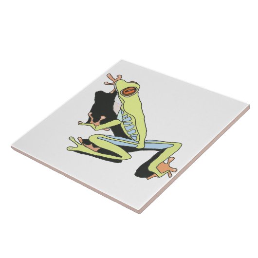 登山ツリーカエル タイル (側面)