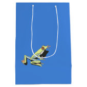 登山ツリーカエル ミディアムペーパーバッグ (裏面)