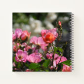 登山バラアーチエリザベスパークガーデンハートフォード ノートブック (裏面)