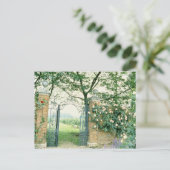 登山バラズウィズウィズロウトアイアンゲートフラワー ポストカード (スタンド正面)