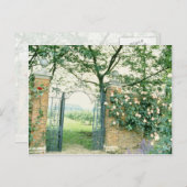 登山バラズウィズウィズロウトアイアンゲートフラワー ポストカード (正面/裏面)