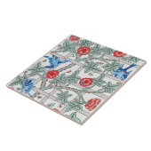 登山バラ&スモールバードウィリアムモリス タイル (側面)