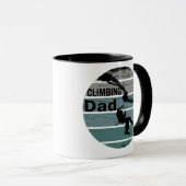 登山パパヴィンテージ マグカップ (正面右)