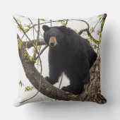 登山ブラックベア クッション (裏面)