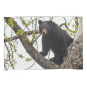 登山ブラックベア 枕カバー (正面右)