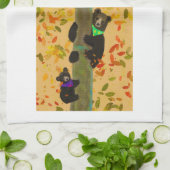 登山ベアーキッチンタオル キッチンタオル (折り畳み)