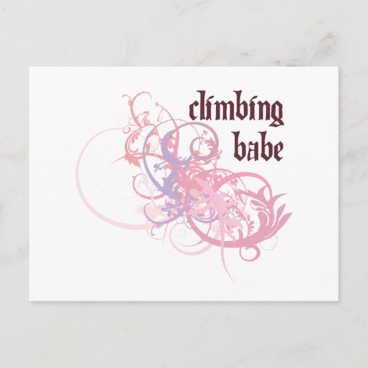 登山ベイブ ポストカード (正面)