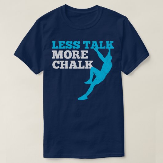 登山ボルダリングクライマー1 Tシャツ (デザイン正面)