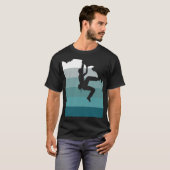 登山ボルダリング Tシャツ (正面フル)