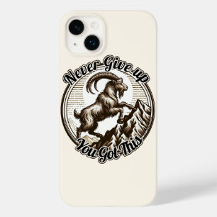 登山マウンテンヤギ山羊座ノー与えアップ Case-Mate iPhone 14 PLUSケース