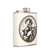 登山マウンテンヤギ山羊座誕生日〔占星術の〕十二宮図 フラスク (右)