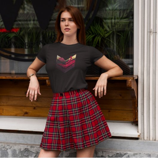 登山マウンテンランドスケープ Tシャツ