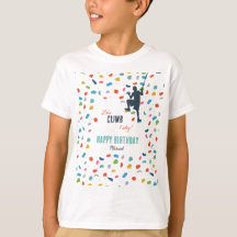 登山ロックキュート子供の誕生日パーティー