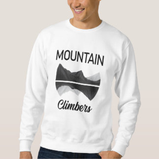 登山ロックマウンテンハイキングクライマークライムギフト スウェットシャツ