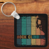 登山中毒の登山 キーホルダー (正面)