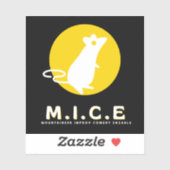 登山家即興コメディアンサンブルビニールステッカー シール (シート)