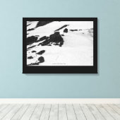 登山家 キャンバスプリント (インサイチュ (ウッドフロア))