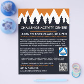 登山家，ハイキングと登山，冒険 チラシ (シングル)