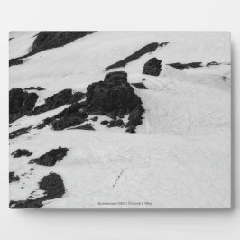 登山家 フォトプラーク