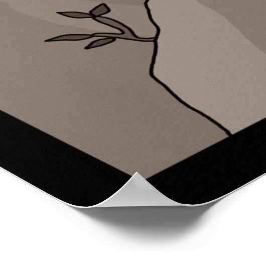 登山家 ポスター (角)